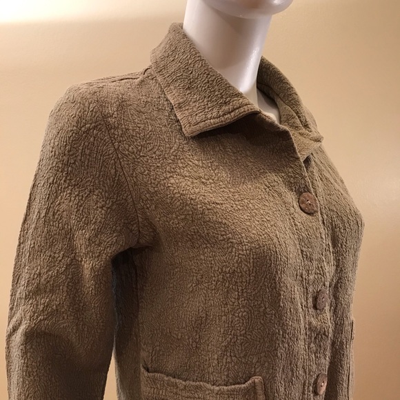 Via Vai Pollero Cropped Blazer Jacket Olive Green - Picture 2 of 14